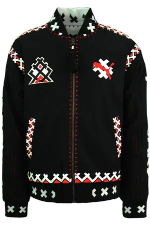 PUMA X Jahnkoy omkeerbaar bomberjack graphic heren 596679 01