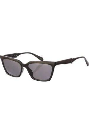 Calvin Klein Acetaat zonnebril met cat-eye voor dames CKJ23606S
