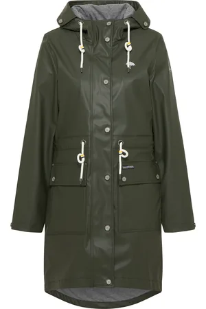 Schmuddelwedda Mackintosh incus Dames donkere olijf