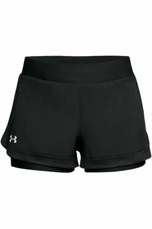 Under Armour Stretch Speedpocket 2in1 Dames Hardloopshort 1319510 001