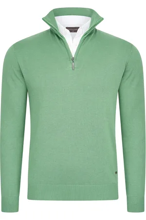 Cappuccino Italia Trui Mock Zip Pullover