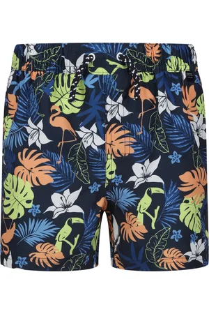 Regatta Skander II Tropical Zwemshort Kinderen/Kinderen (Marine)