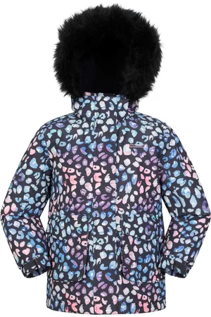 Mountain Warehouse Kinder/Kinder Ranger Abstract Waterafstotend Jasje (Marine)