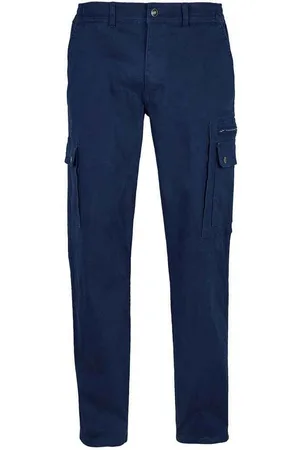Sols Heren Docker Stretch Cargo Broek (Marine)