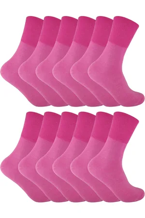 Sock Snob 12 stuks sokken zonder elastiek thermo diabetessokken voor dames