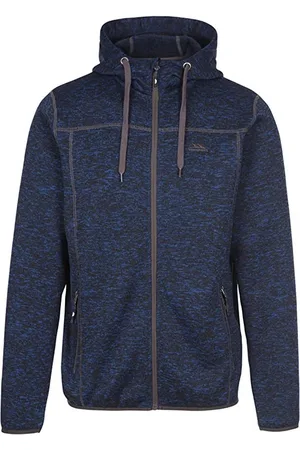 Trespass Heren Odeno B Marl Fleece Jas (Marine)