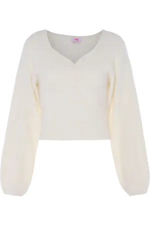 myMo Jumper Dames wolwit