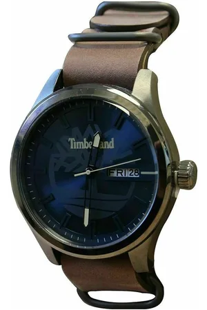 Timberland Analoog Lederen Bruine Band Herenhorloge