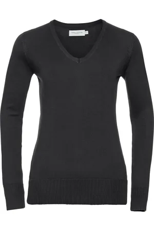 Russell Athletic Russell Collectie Dames/Dames V-hals gebreide trui