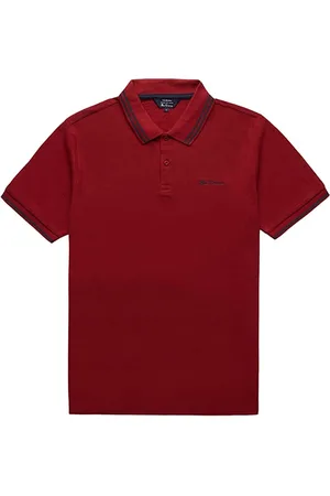 Ben Sherman Tweeling Gestipt Heren Poloshirt