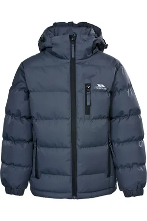 Trespass Jongens Tuff Padded Winterjas (Grijs)