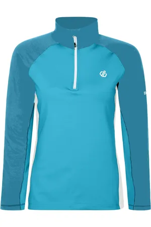 Dare 2B Vrouwen/dames Betrokken II Half Zip Midlayer (Rivierblauw/Capri)