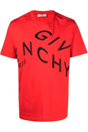 Givenchy Oversized T-shirt met gebroken, geborduurd logo van