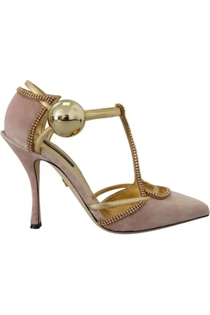 Dolce & Gabbana Prachtige Kristallen T-band Hakken