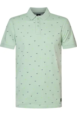 Petrol Industries Heren All-over Print Polo Seashore