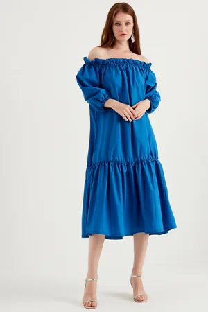 HERITA Ballon -mouwjurk