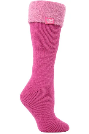 Heat Holders Dames Thermische Wellington Boot Sokken - Moerbei
