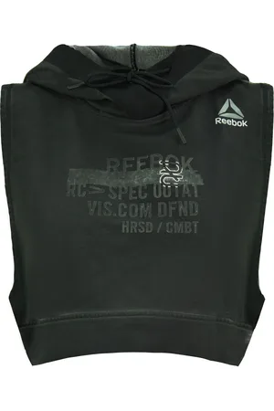 Reebok Combat Glory Mouwloze Training Cropped Vrouwen Hoody BK3879