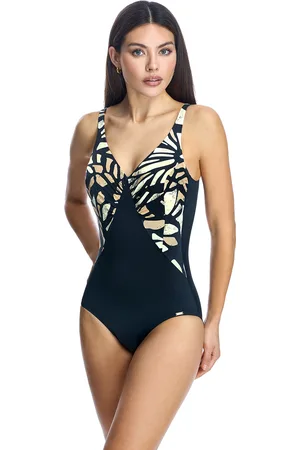 Ory V-hals badpak W240371 vrouw