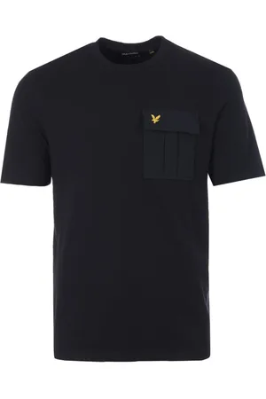Lyle & Scott Ripstop Pocket Black T-Shirt