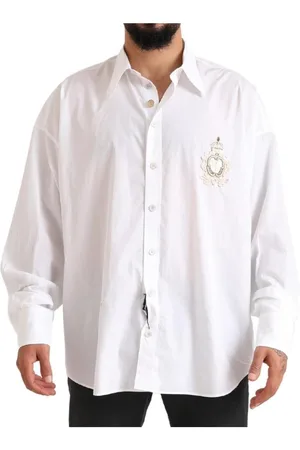 Dolce & Gabbana Katoenen Overhemd Met Lange Mouwen