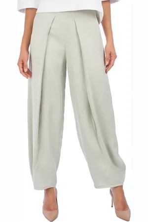Emporio Armani Palazzo broek 5NP20T-52011 Vrouwen