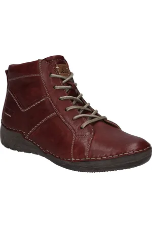 Josef Seibel Felicia 01 | Enkellaars voor Dames | rood