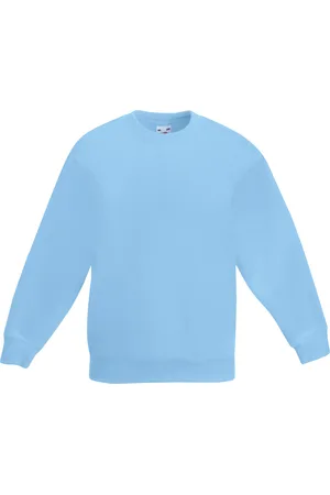 Fruit Of The Loom Kids Unisex klassieke 80/20 set-in sweater (Hemel )
