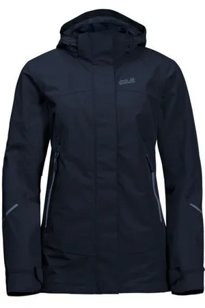 Jack Wolfskin Onyx dames marine jas