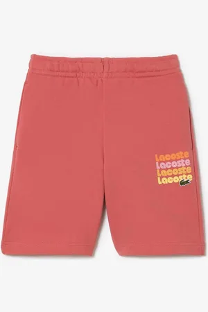 Lacoste Jongensshort Juniors Print Fleece in