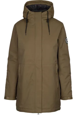 DLX Trespass Dames/Dames Wilma Waterdichte Jas (Donkere )