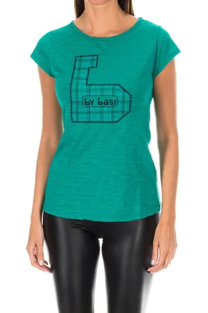 Armand Basi Dames-T-shirt met korte mouwen en ronde hals ADM0099