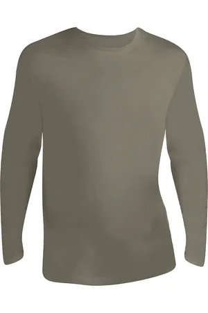 Sols Heren Monarch T-Shirt met lange mouwen (Khaki)