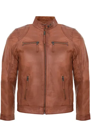 Infinity Leren biker racejack met rits