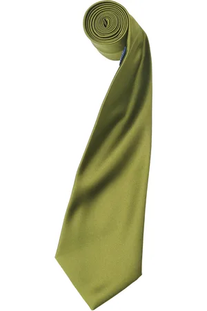 Premier Herensatineband (smal blad) (pakje van 2) (Khaki)