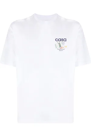 Casablanca Equipment Sportief katoenen T-shirt in