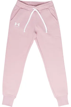 Under Armour UA Rival fleecejoggingbroek voor dames, roze