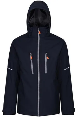 Regatta Heren X-Pro Marauder III Geïsoleerd Jasje (Marine/Grijs)