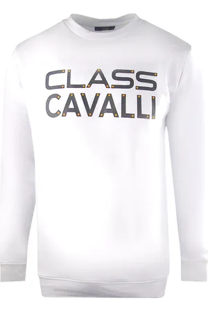 Roberto Cavalli Groot vet logo-ontwerp sweatshirt