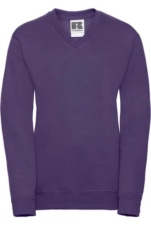 Russell Athletic Russell Collection Sweatshirt met V-hals voor kinderen/Kinderen