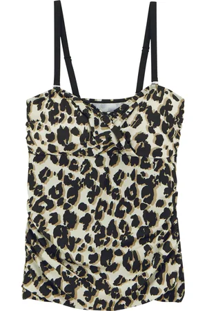 Regatta Dames/Dames Aceana III Luipaardprint Tankini Top (Natuurlijk)