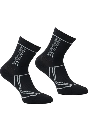 Regatta Grote Buitenkinderen/Kinderen 2 seizoenen Coolmax Trek & Trail Sokken ( /Donker Staal)
