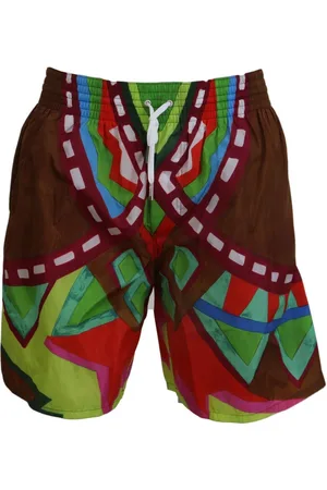 Dsquared2 Bedrukte heren strandkleding zwemshorts