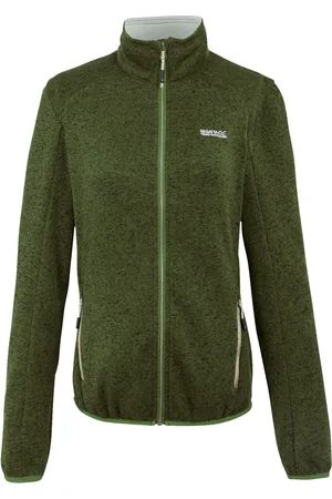 Regatta Dames/Dames Newhill II Full Zip Fleecejack (Nefrietgroen/Licht Vanille)