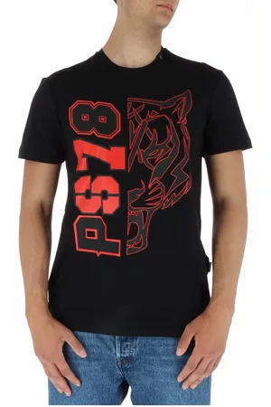 Philipp Plein PS78 Design Logo Black T-Shirt