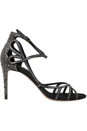 Dolce & Gabbana Strass Stiletto Sandalen Schoenen