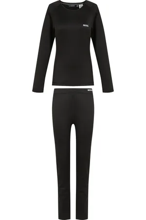 Regatta Dames/Dames Effen Thermische Base Layer Set