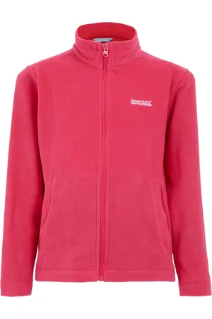 Regatta Groot Buitenshuis Kinderen/Kinderen King II Lichtgewicht Full Zip Fleece Jasje (Pop)