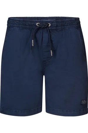 Petrol Industries Jongens Chino Short Seashell - Blauw