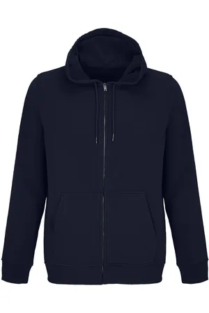 Sols Calipso Full Zip Hoodie voor volwassenen (Franse marine)